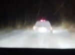 Пьяный водитель испугался гаишников и поехал через поле. Видео