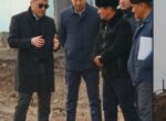 КФБ проинспектировал ход строительства стадионов в Ошской области