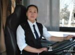 Водитель автобуса №10 Эльнур Айтманбетова покоряет сердца бишкекчан