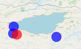 В Иссык-Кульской области днем произошло землетрясение силой около 3,5 балла