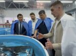 В Аламудуне открыт инкубационный цех рыбопосадочного материала осетра