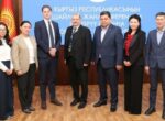 Глава Центризбиркома провел встречу с главой Программного офиса ОБСЕ в Бишкеке