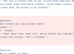 Mozilla пояснила причину удаления обещаний не продавать данные пользователей