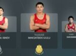 Борец из Кыргызстана Ырыскелди Максатбек уулу завоевал золото на турнире