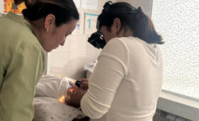 В Кыргызстане начали лазерное лечение ретинопатии у недоношенных детей