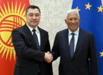 Садыр Жапаров встретился с президентом Евросовета Антониу Кошта