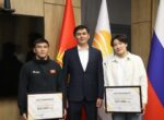 «Альянс Алтын» наградил борцов из Кыргызстана за медали на чемпионате Азии