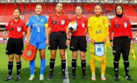 Рефери из Кыргызстана обслужили полуфинал женской Лиги чемпионов Азии