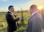 Садыр Жапаров и Камчыбек Ташиев посетили парк дружбы регионов Кыргызстана и России в Жалал-Абаде