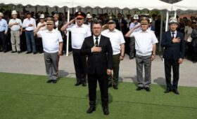 Фото — В «Ата-Бейите» открыли память военнослужащим, погибшим при защите границы