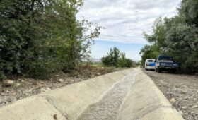 В Ошской области введены в эксплуатацию два ирригационных канала