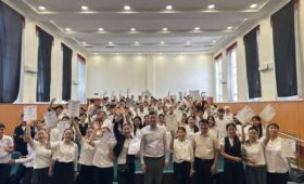 «Росатом» провел первый «Атомный урок» в Кыргызстане