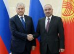 Состоялась двухсторонняя встреча спикера Жогорку Кенеша Тургунбек уулу и главы Госдумы Володина