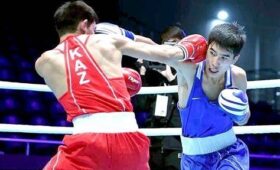 Боксеры из Кыргызстана участвуют в международном турнире в Алматы