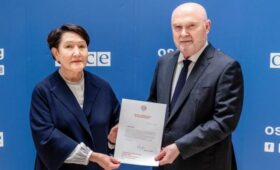 Посол в Австрии Шайлдабекова вручила верительные грамоты генсекретарю ОБСЕ и директору управления ООН