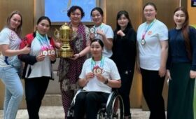 Сборная Кыргызстана по пара-армрестлингу завоевала призовые места на чемпионате Азии