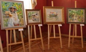 В Санкт-Петербурге открылась выставка художника Тумана Жумабаева