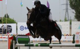 Фото — Прыжки на лошадях, преодоление препятствий. Итоги международного турнира по конным вида спорта Евразийской лиги FEI