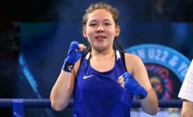 Аделя Асылбек кызы завоевала серебро юношеского чемпионата Азии по боксу