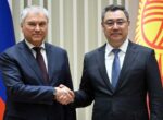 Президент Жапаров провел встречу с председателем Госдумы России Володиным