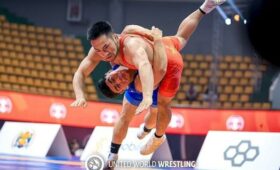 Сборная Кыргызстана — чемпион турнира по греко-римской борьбе в Монголии
