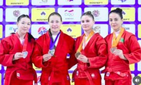 Кыргызстанка Акак Үсөн кызы завоевала серебро на Кубке мира по самбо
