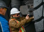 На Кумторе ведутся тесты новых восстановленных шин для карьерных машин