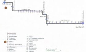 Схема движения автобуса №61 изменилась. Новый маршрут