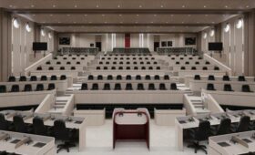 Видео — Как идет ремонт в здании Жогорку Кенеша?