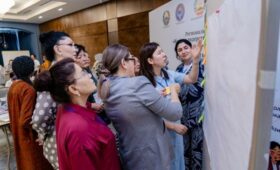 Женщины из ЦА прошли тренинг, направленный на развитие лидерства в медицине