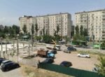 В Джальской больнице сносят долгострой и строят дорогу к улице Тыналиева
