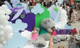 Мир детства, улыбок и добра: MEGA подарила Бишкеку волшебный праздник 1 июня