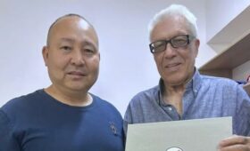 Иван Щербаков получил золотой знак Азиатской ассоциации атлетики