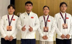 Чемпионат Азии (U-17): Женская сборная Кыргызстана завоевала 3 медали. Результаты
