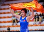 Бактыгуль Жуманазарова завоевала бронзу чемпионата Азии по вольной борьбе