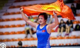Бактыгуль Жуманазарова завоевала бронзу чемпионата Азии по вольной борьбе