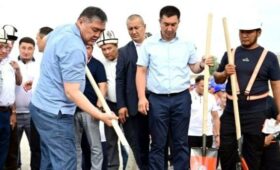 В Джалал-Абаде началось строительство современного Дворца спорта