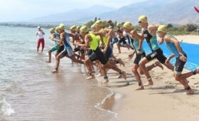 Чемпионат Кыргызстана по триатлону пройдет в Балыкчы