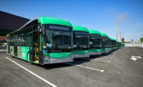 В Бишкек прибыли 30 электробусов, остальные 90 поступят в начале июля