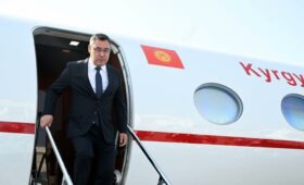 Садыр Жапаров прибыл в Астану для участия в Саммите «Центральная Азия – Китай»