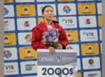 Воспитанница СДЮШОР завоевала серебро на Кубке мира по самбо