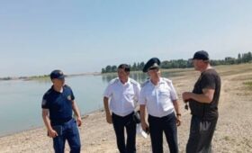 На водоемах ГЭС-5 и Нижней Ала-Арче проведены беседы о месте купания скота