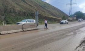 В Бооме сошли селевые потоки