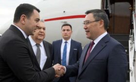 Садыр Жапаров прилетел в Азербайджан