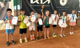 В Бишкеке прошёл детский теннисный турнир «Оранжевый мяч»