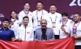 Кыргызстанки завоевали 4 медали на чемпионате Азии (U-20) в Бишкеке