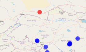 Землетрясение силой 5,5 балла ощущалось в Кыргызстане, очаг — в Казахстане (обновлено)