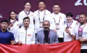 Женская сборная Кыргызстана по борьбе заняла 4 место на чемпионате Азии