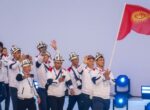 Спортсмены из Кыргызстана на церемонии открытия Всемирной Универсиады. Видео