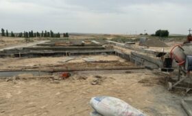 В Ала-Буке строят логистическое хранилище для хранения фруктов